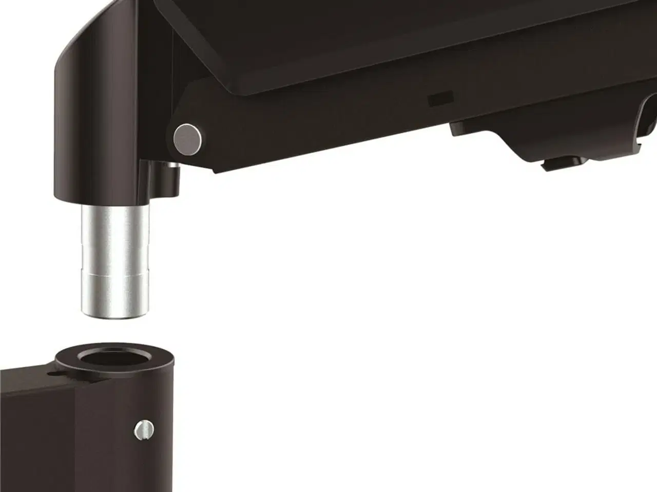 Billede 6 - Maclean MC-136 dobbelt skærmholder med gasfjeder 17–32" – sort