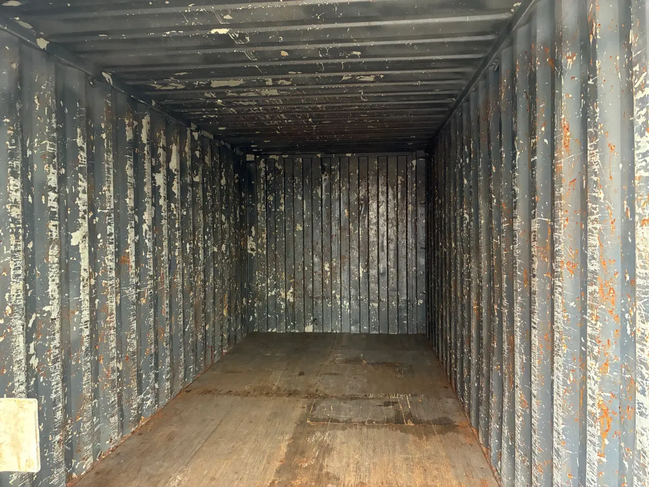 Billede 2 - 20 fods Container- ID: MSKU 413049-8