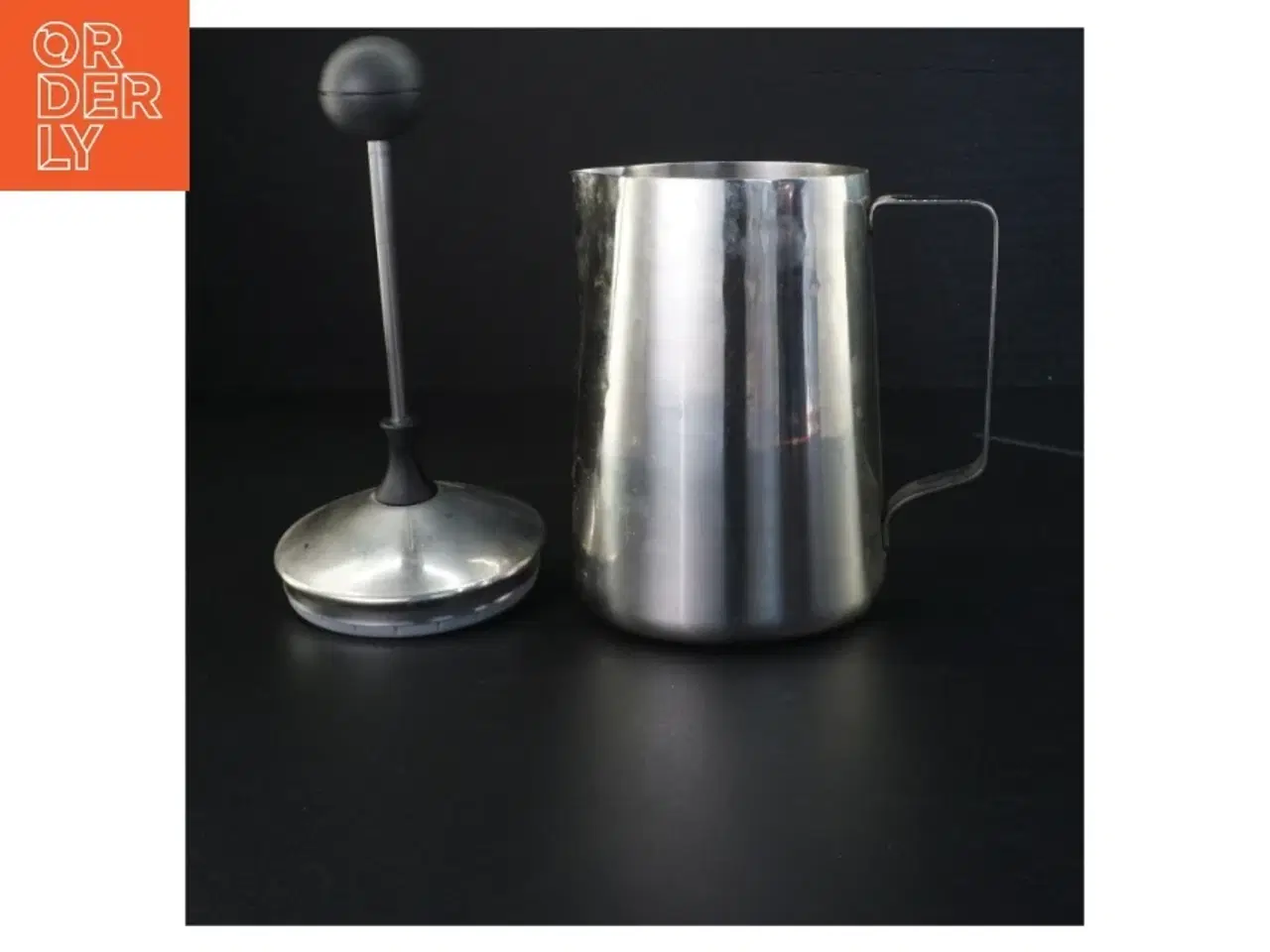 Billede 2 - Stålkande i rustfrit stål (str. 25 x 12 cm)