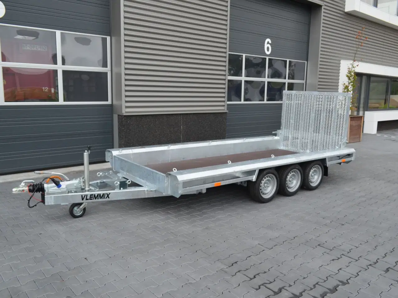 Billede 2 - VLEMMIX MA354015 TR Maskintrailer