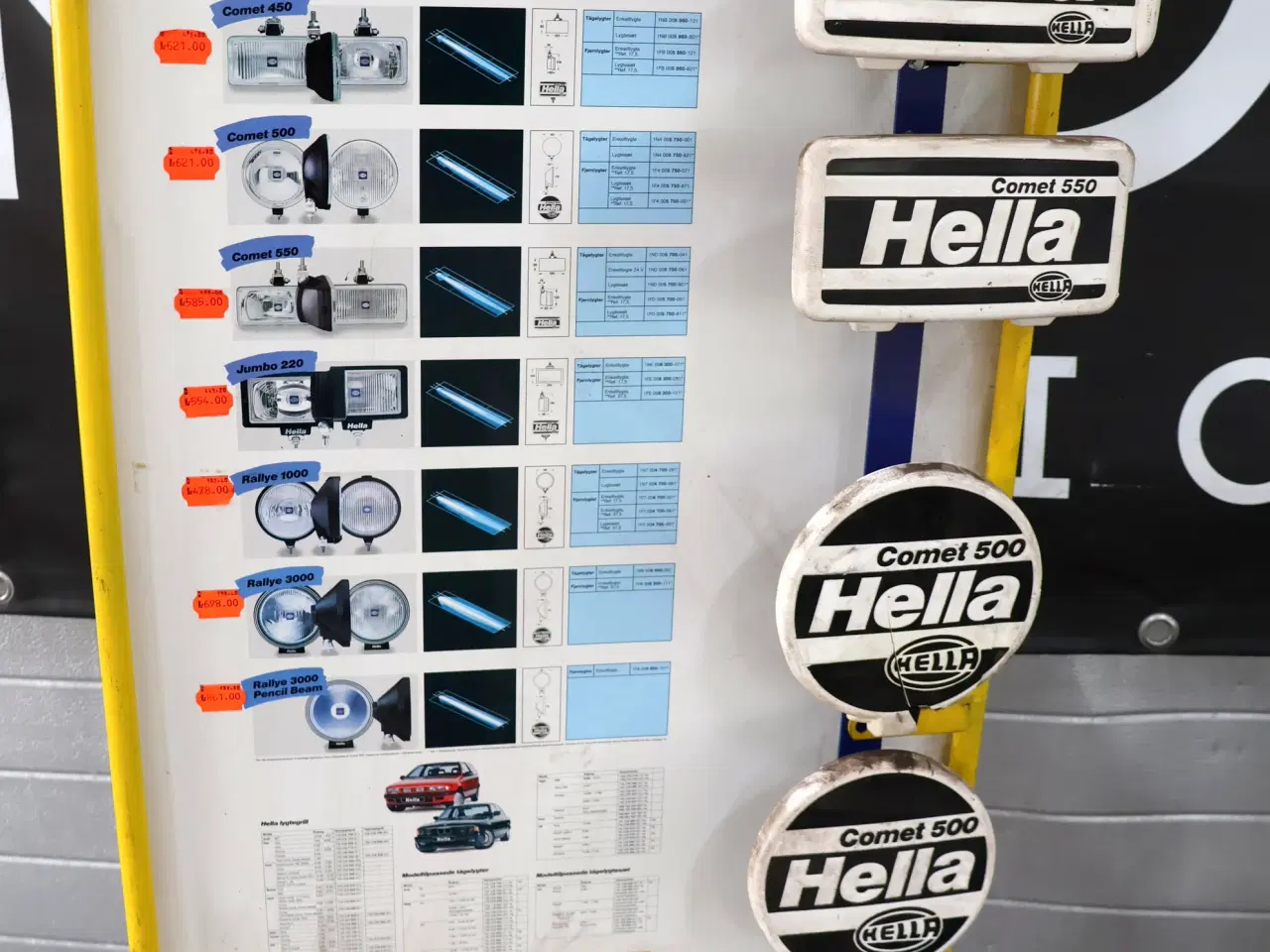 Billede 5 - Hella model SEG15 + Hella lamper