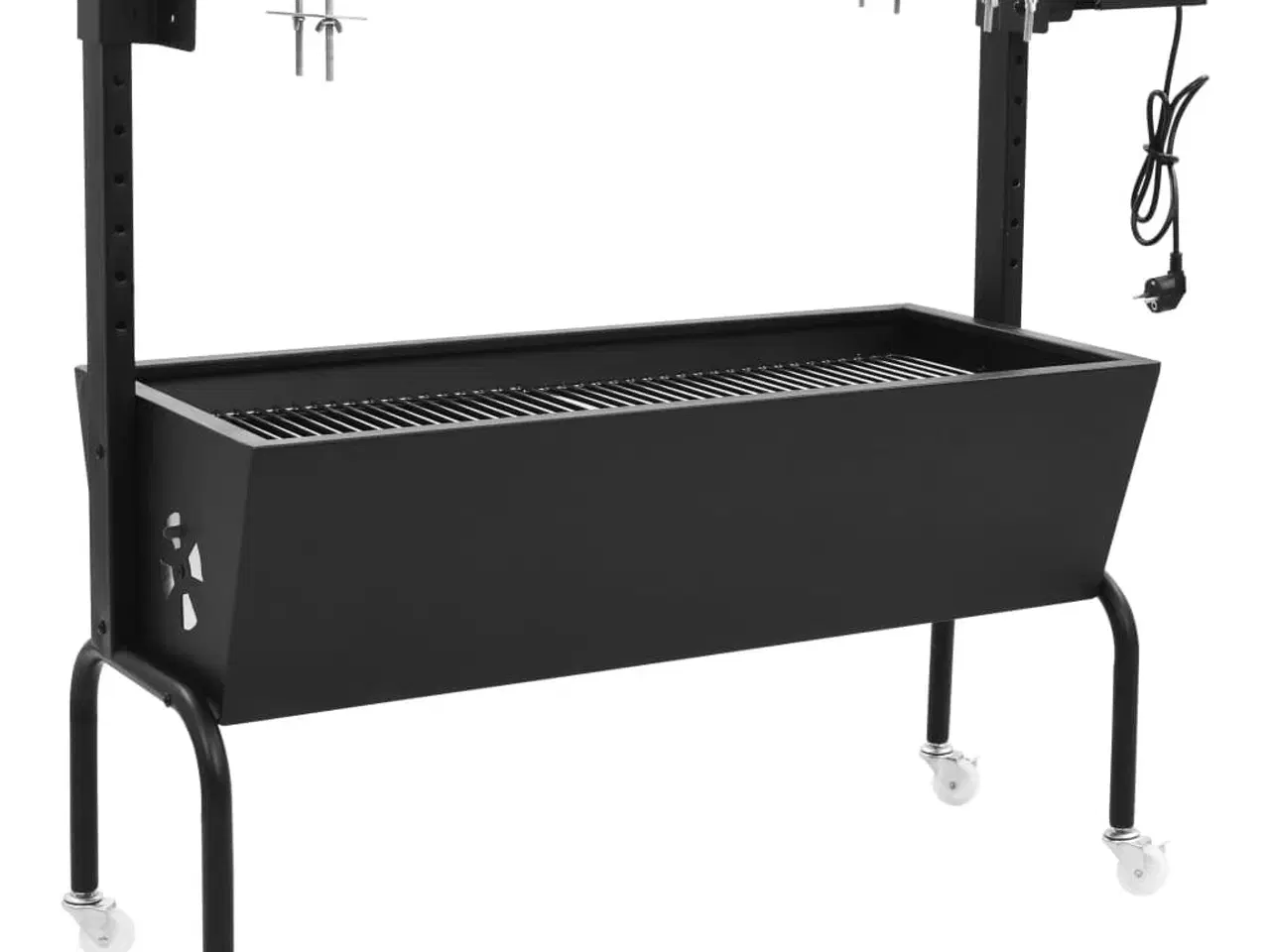 Billede 1 - Elektrisk grill med rotisserie rustfrit stål