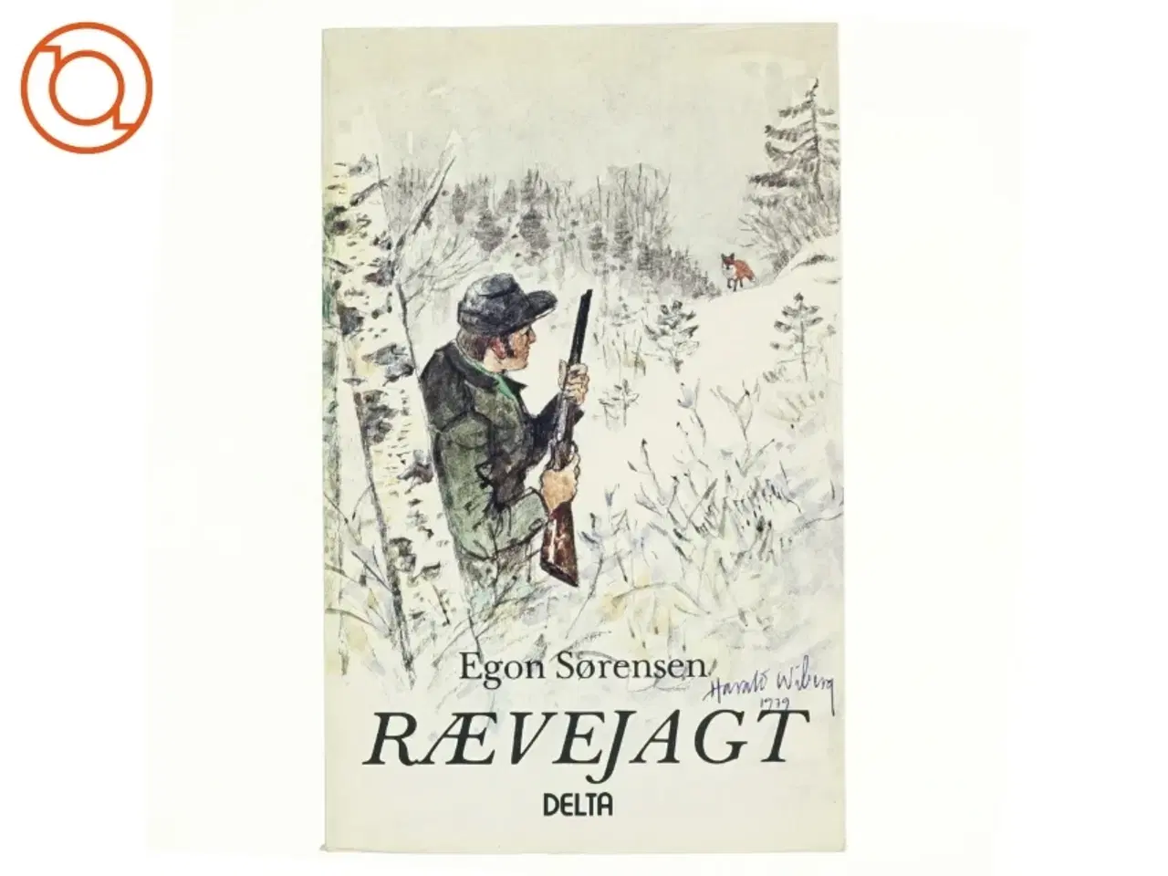 Billede 1 - Rævejagt af Egon Sørensen (bog)