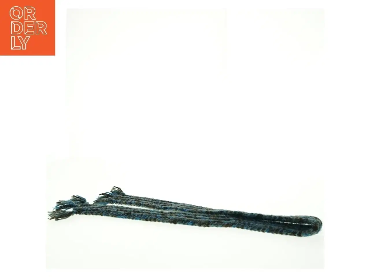 Billede 2 - Strikket tørklæde til bamser fra Build a Bear (str. 75 cm)