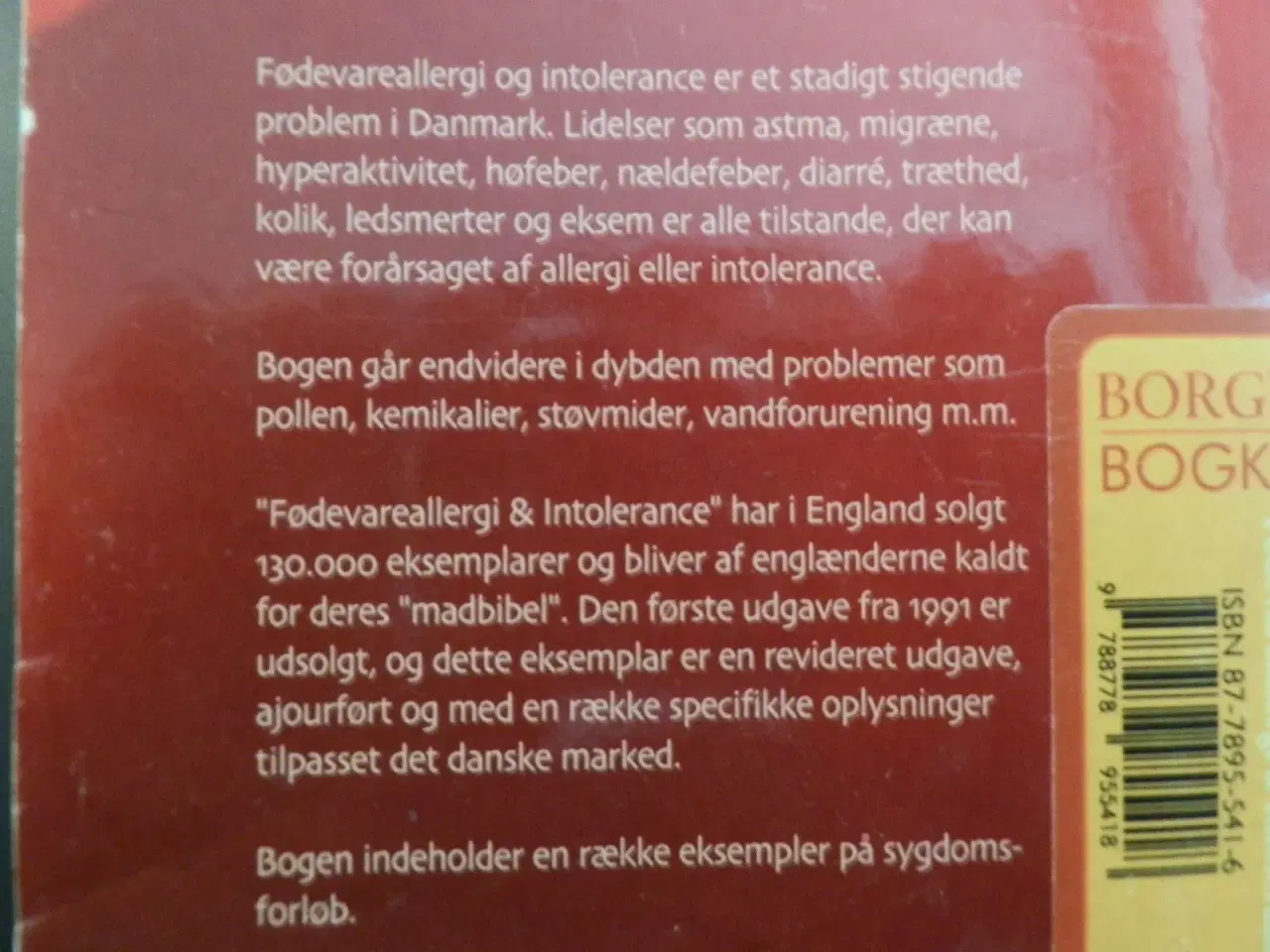 Billede 3 - Fødevareallergi & intolerance bog