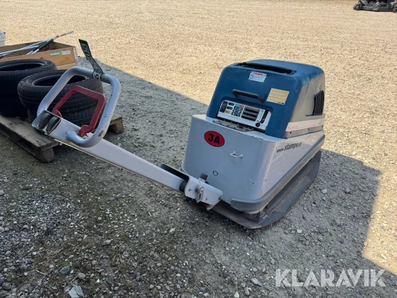 Billede 3 - Pladevibrator Swepac FB 455