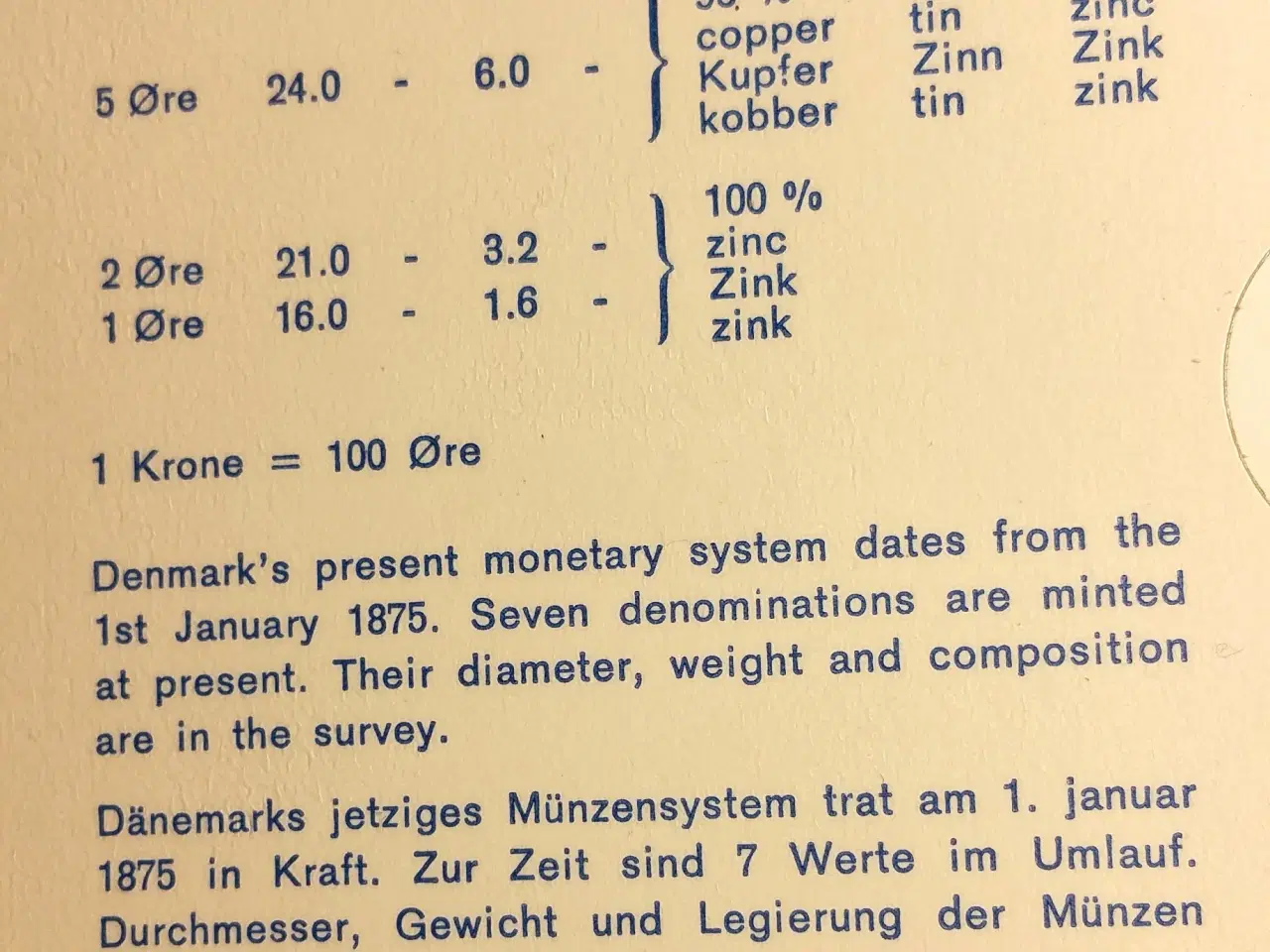 Billede 4 - MØNTSÆT 1972 fra KJØBENHAVNS HANDELSBANK