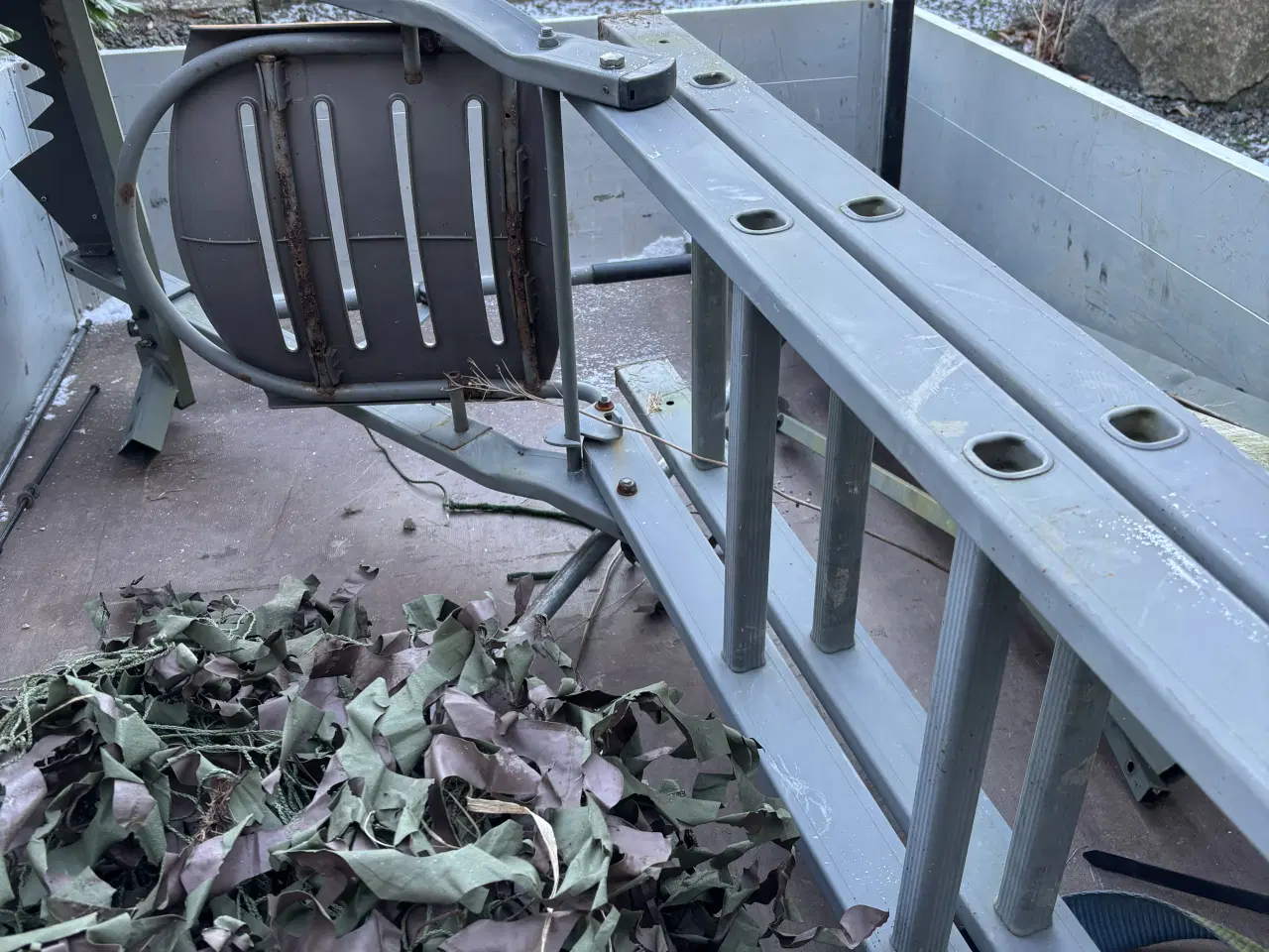 Billede 3 - Skydestige - fritstående