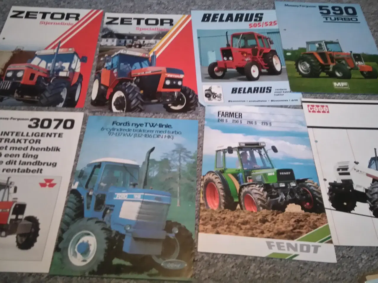Billede 3 - Traktor og landbrugsmaskin brochurer 