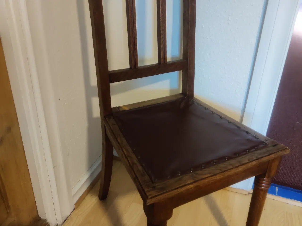 Billede 1 - Vintage træ stol