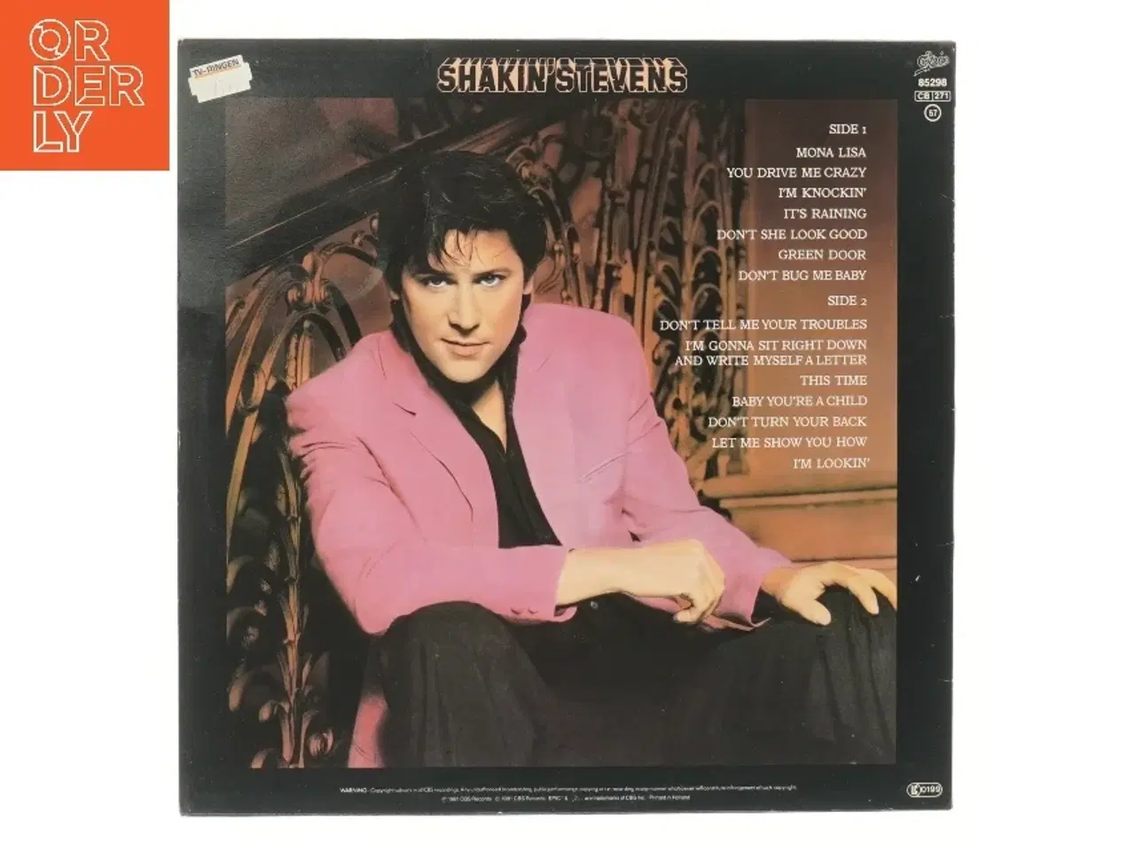 Billede 2 - Shakin&#39; Stevens album - &#39;Shaky&#39; fra Epic Records