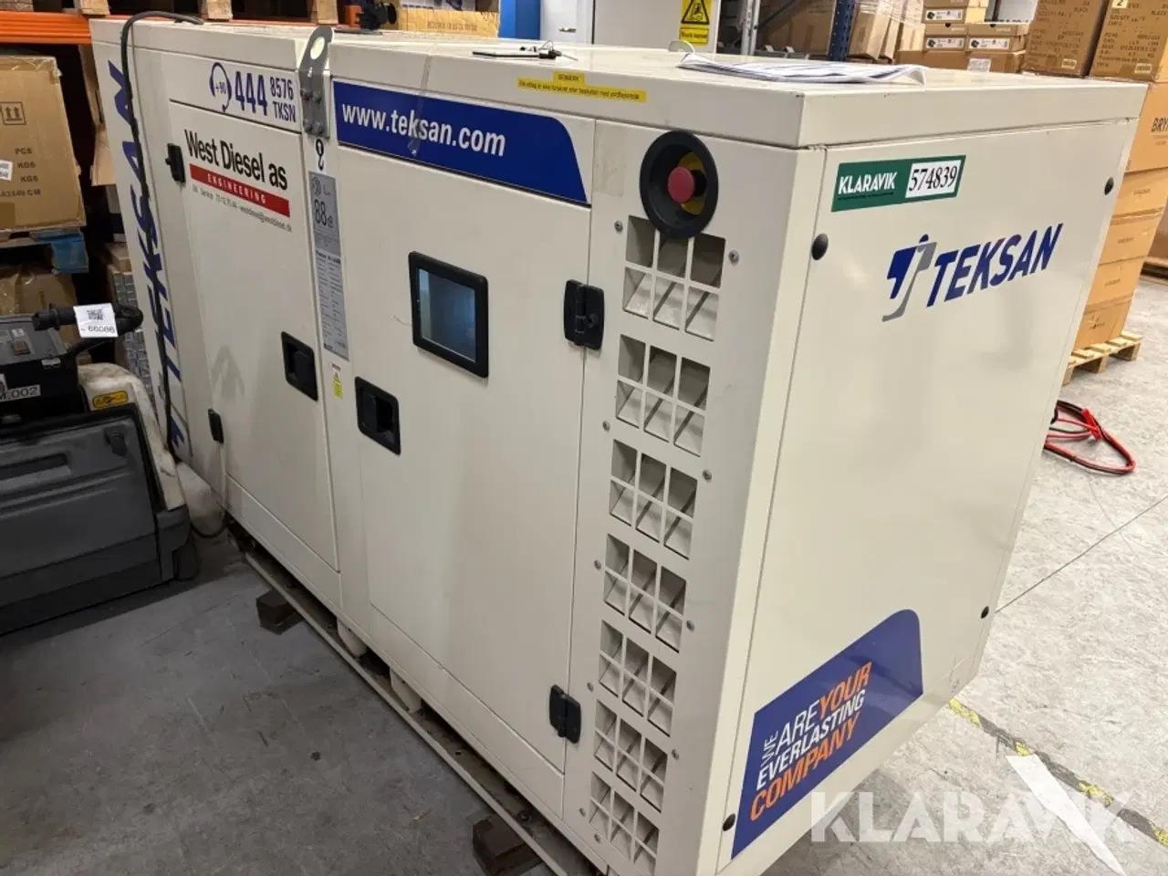 Billede 2 - Generator Teksan TJ33PE