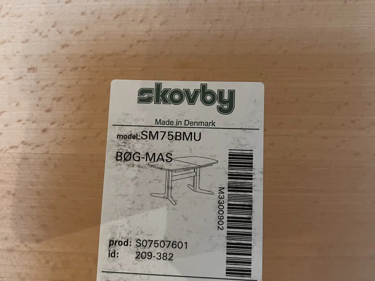 Billede 5 - Skovby spisebord med tillægsplader 