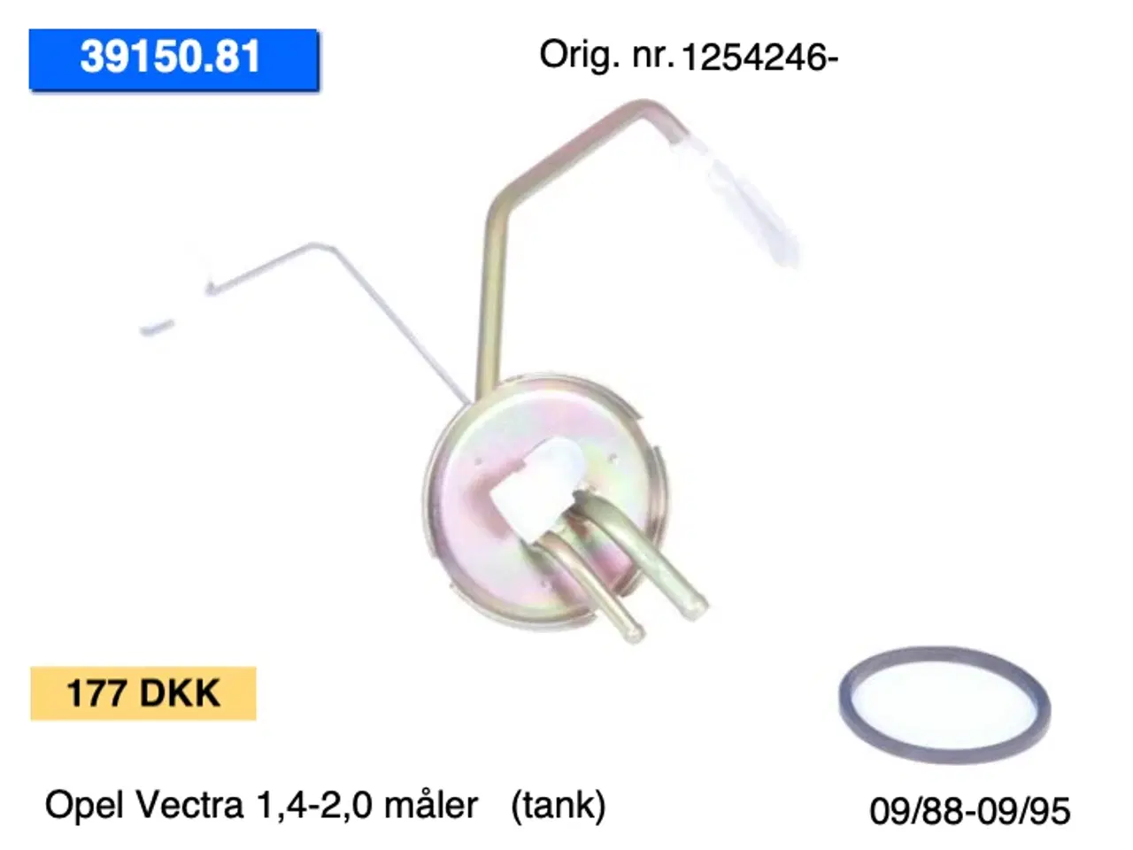 Billede 2 - Nye Opel Vectra tanke m.m.