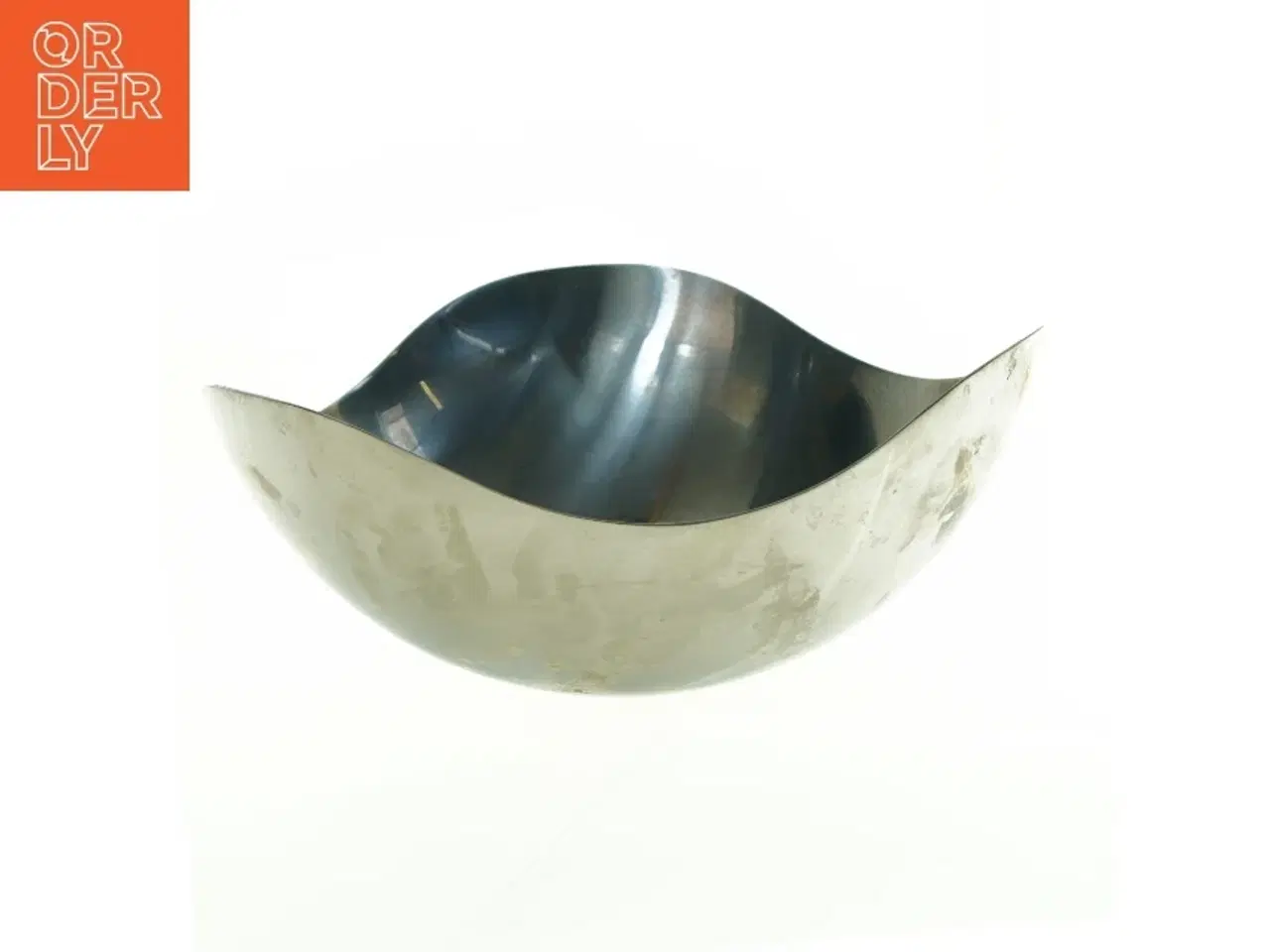 Billede 1 - Rustfrit Stål Skål fra Georg Jensen (str. 25 x 10 cm)