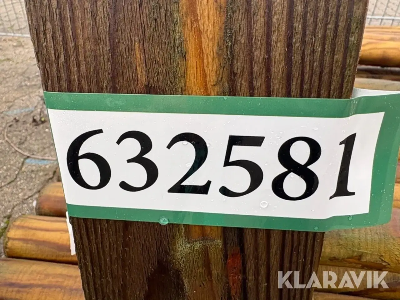 Billede 7 - Hegnspæl 5 X 200 cm trykimprægneret