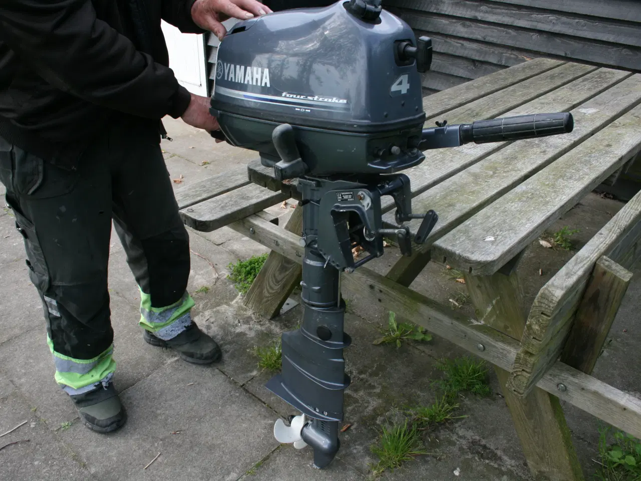 Billede 5 - Jolle m motor og reg trailer