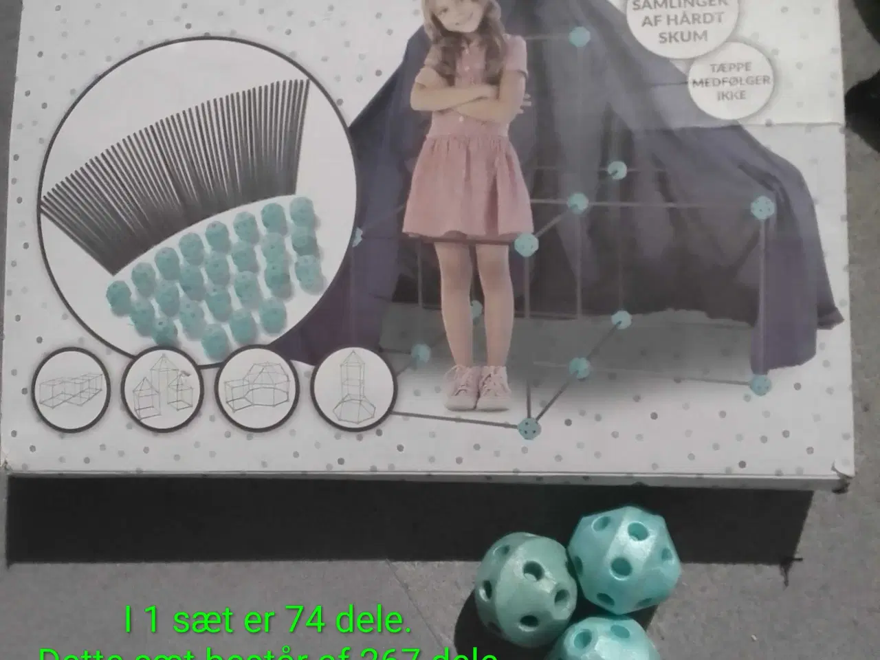 Billede 1 - Byg selv hule 3 sæt i et sæt