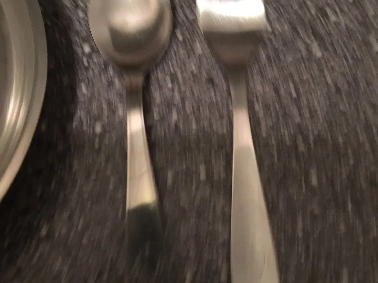 Billede 1 - Spisesæt m. Ske og gaffel i rustfrit