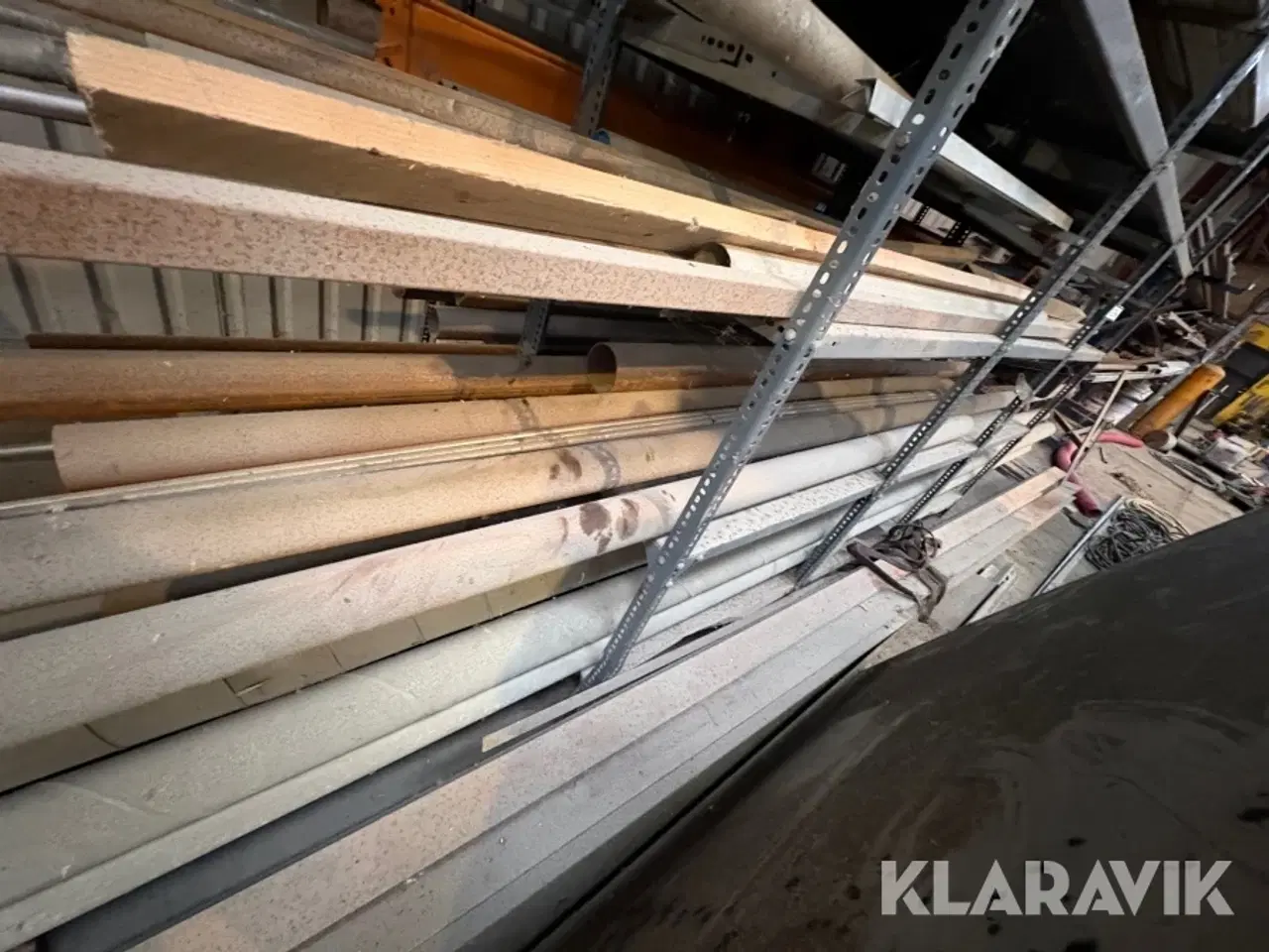 Billede 7 - Stålreoler med indhold 6 styk