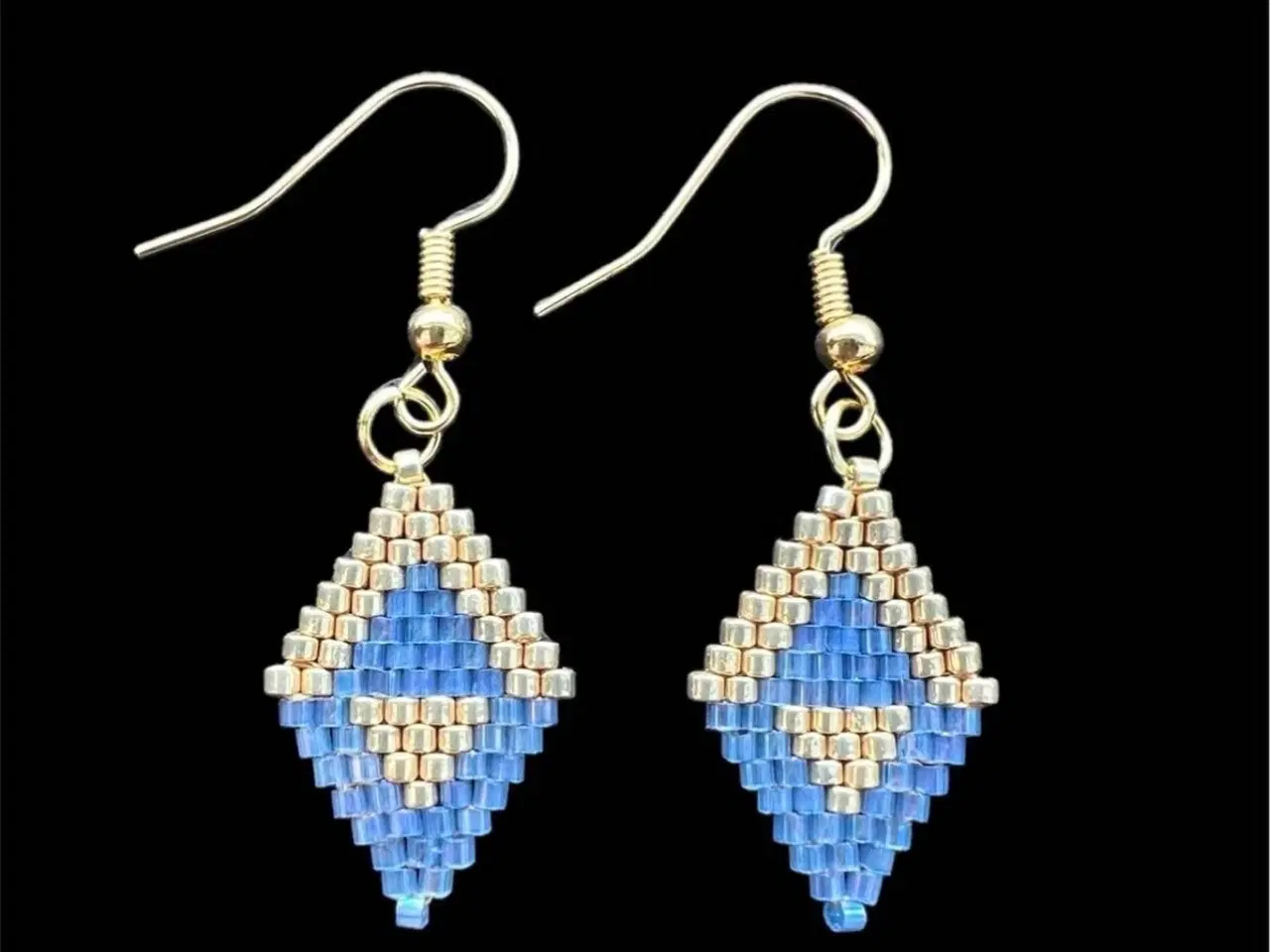 Billede 1 - Øreringe, håndlavede 