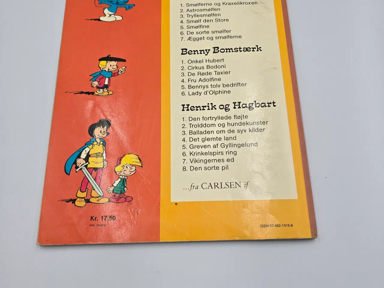 Billede 7 - 4 stk. Smølferne tegneserier sælges samlet