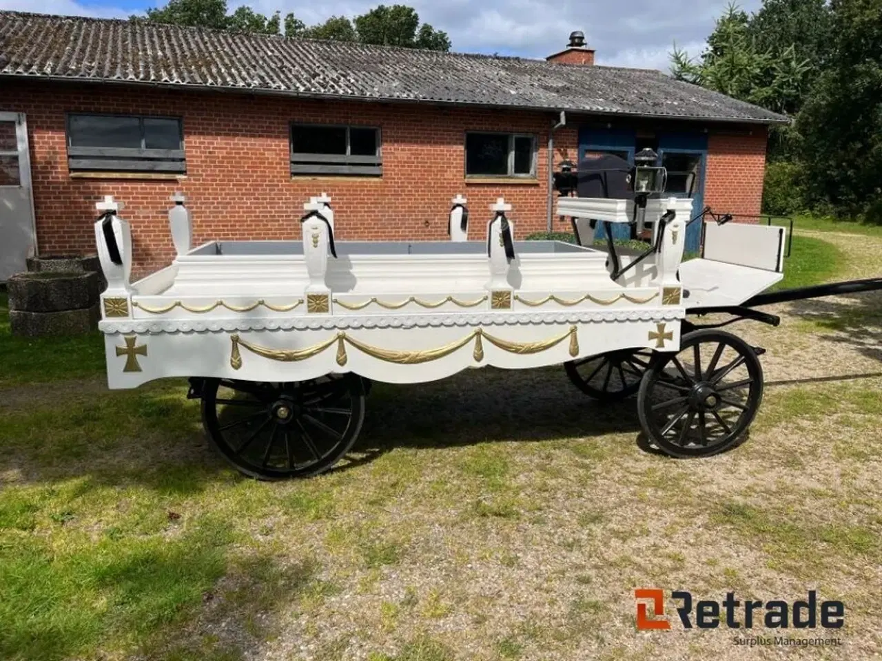 Billede 5 - - - - Oldtimer Heste Rustvogn