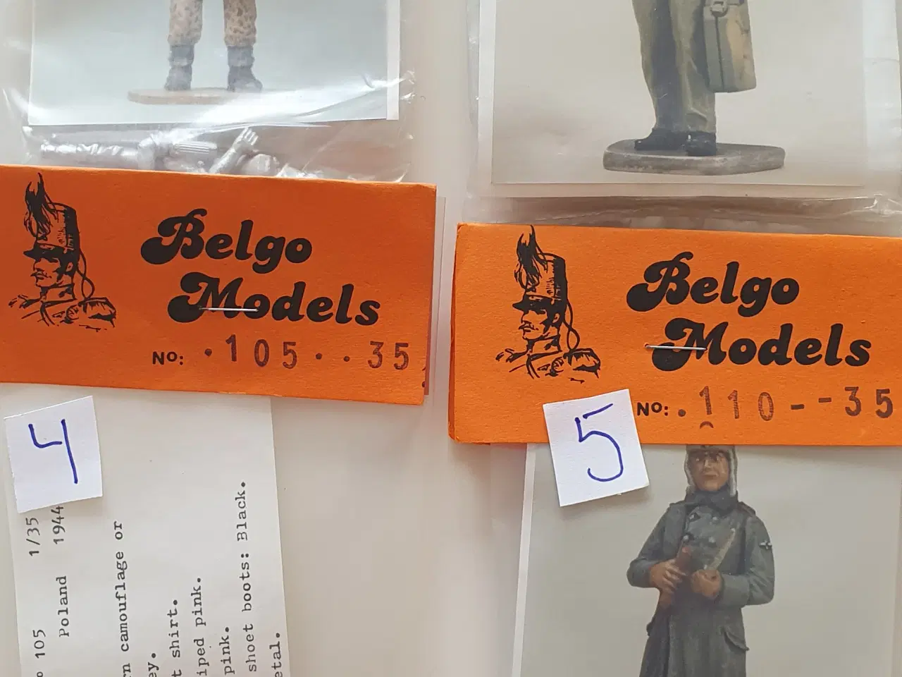 Billede 2 - Tyske WW2 soldater i tin