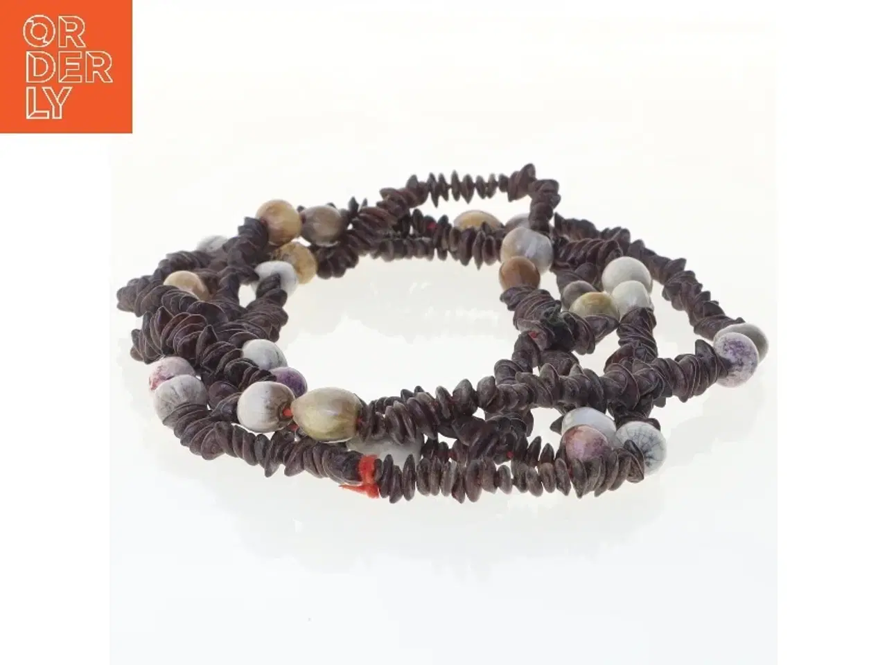 Billede 2 - Lang halskæde med perler (str. 140 cm)