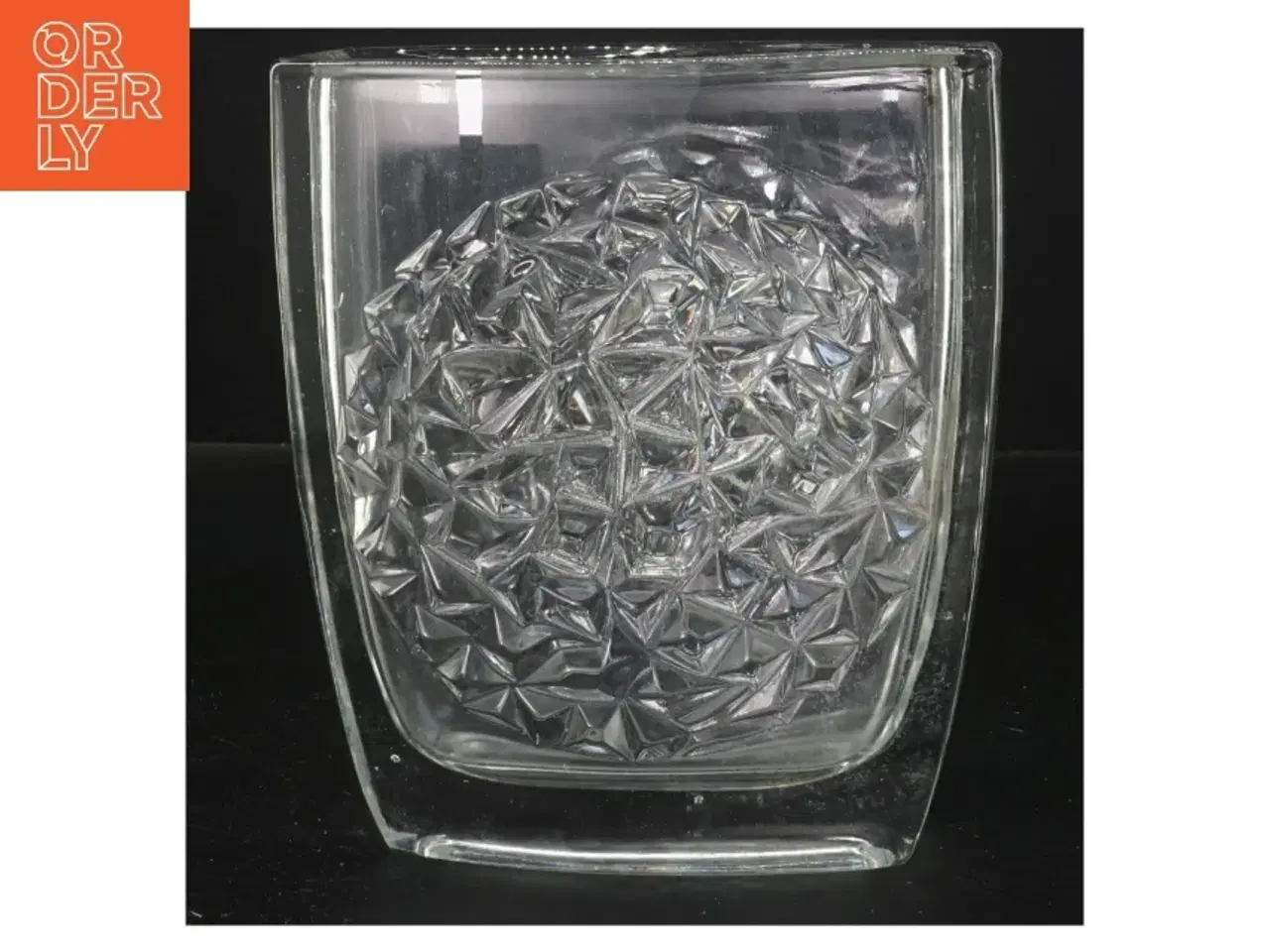 Billede 1 - Glas vase (str. 18x16x8 cm)