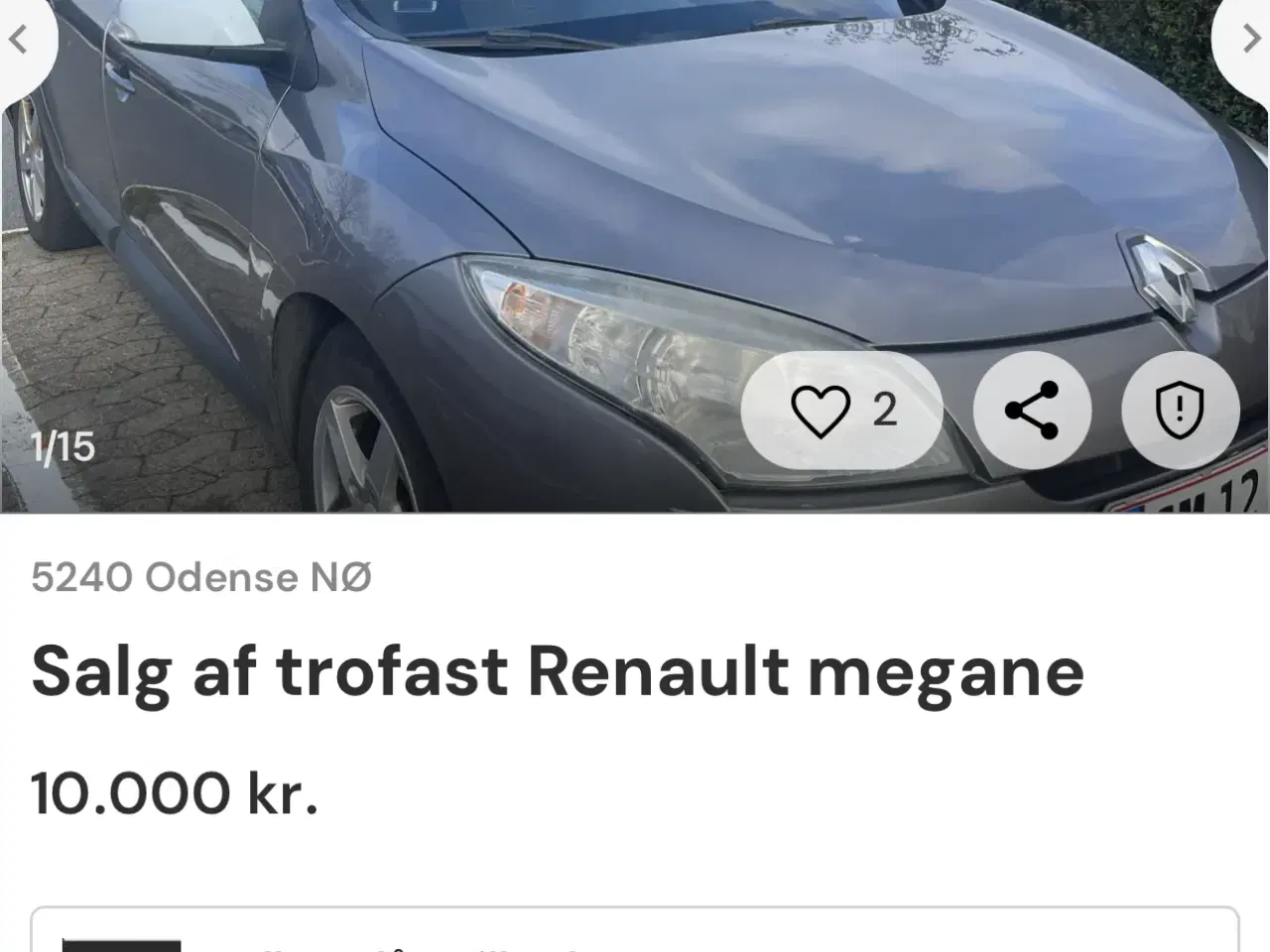 Billede 16 - Salg af trofast Renault megane