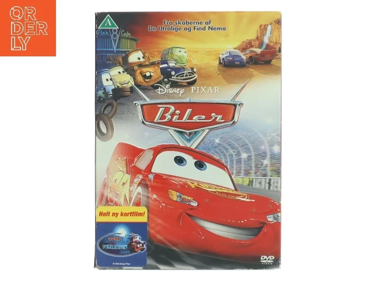 Billede 1 - "Pixar" med Lynet McQueen (DVD)