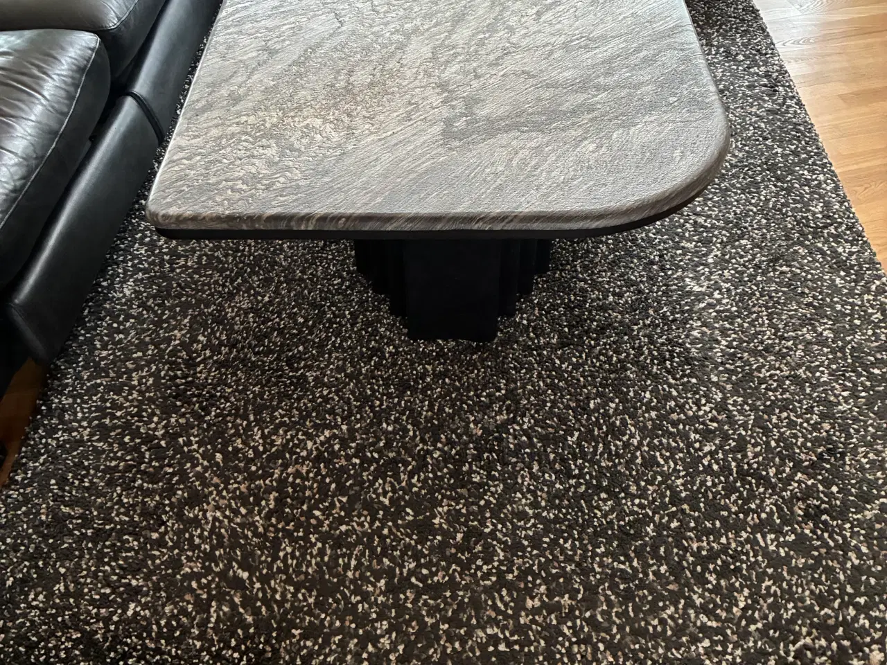 Billede 1 - Granit plade med træ underdel