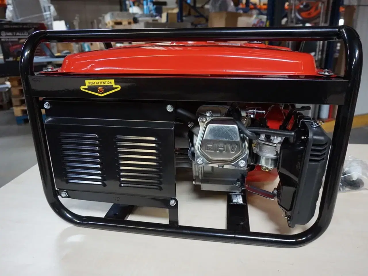 Billede 3 - Metallo Meta 8500WE 4 Takt Benzin generator med elstart