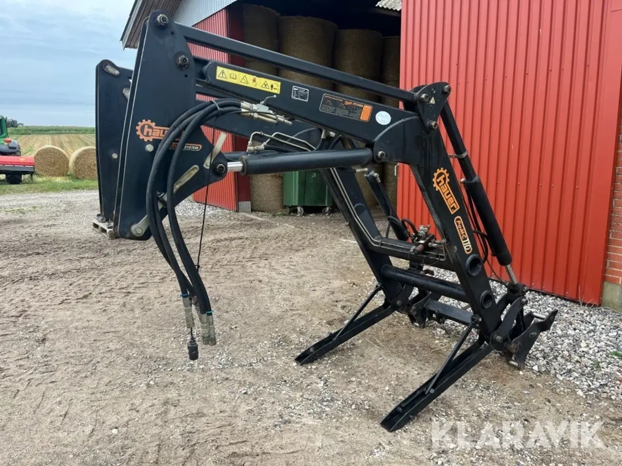 Billede 1 - Frontlæsser Hauer Pom-c 110 ø 75/40 med joystick
