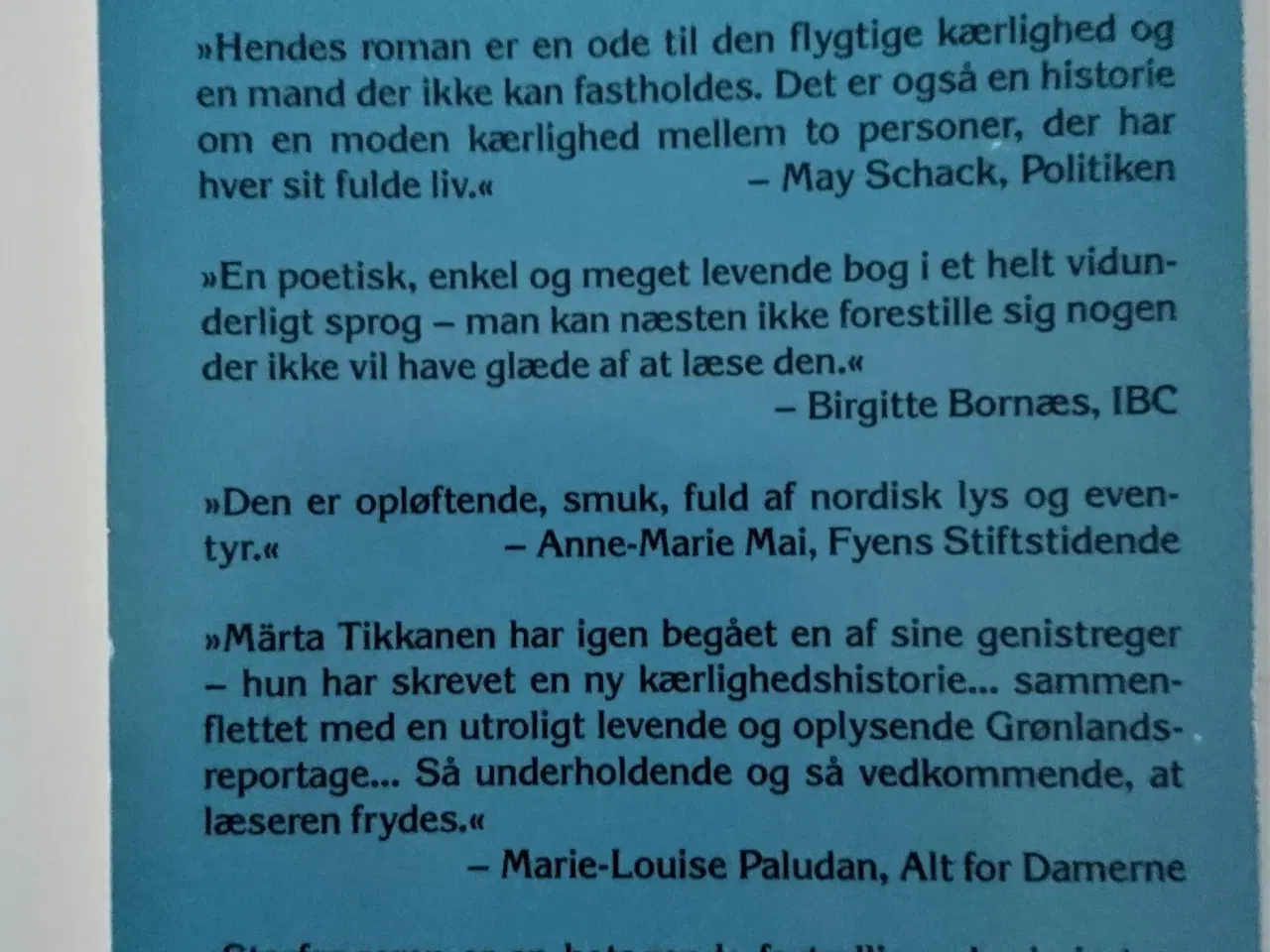 Billede 2 - Storfangeren Af <Märta Tikkanen