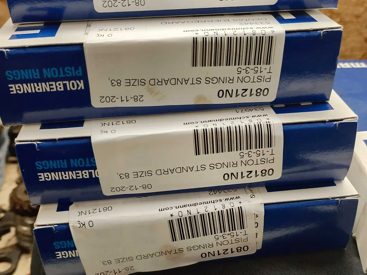 Billede 1 - Bmw stempel ringe 6sæt