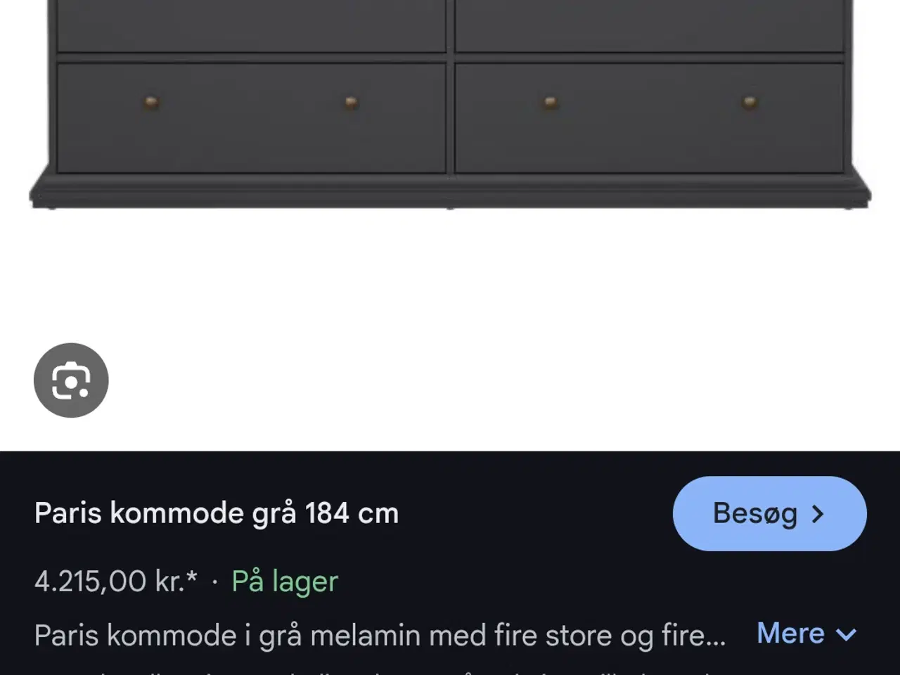 Billede 2 - Fin kommode 