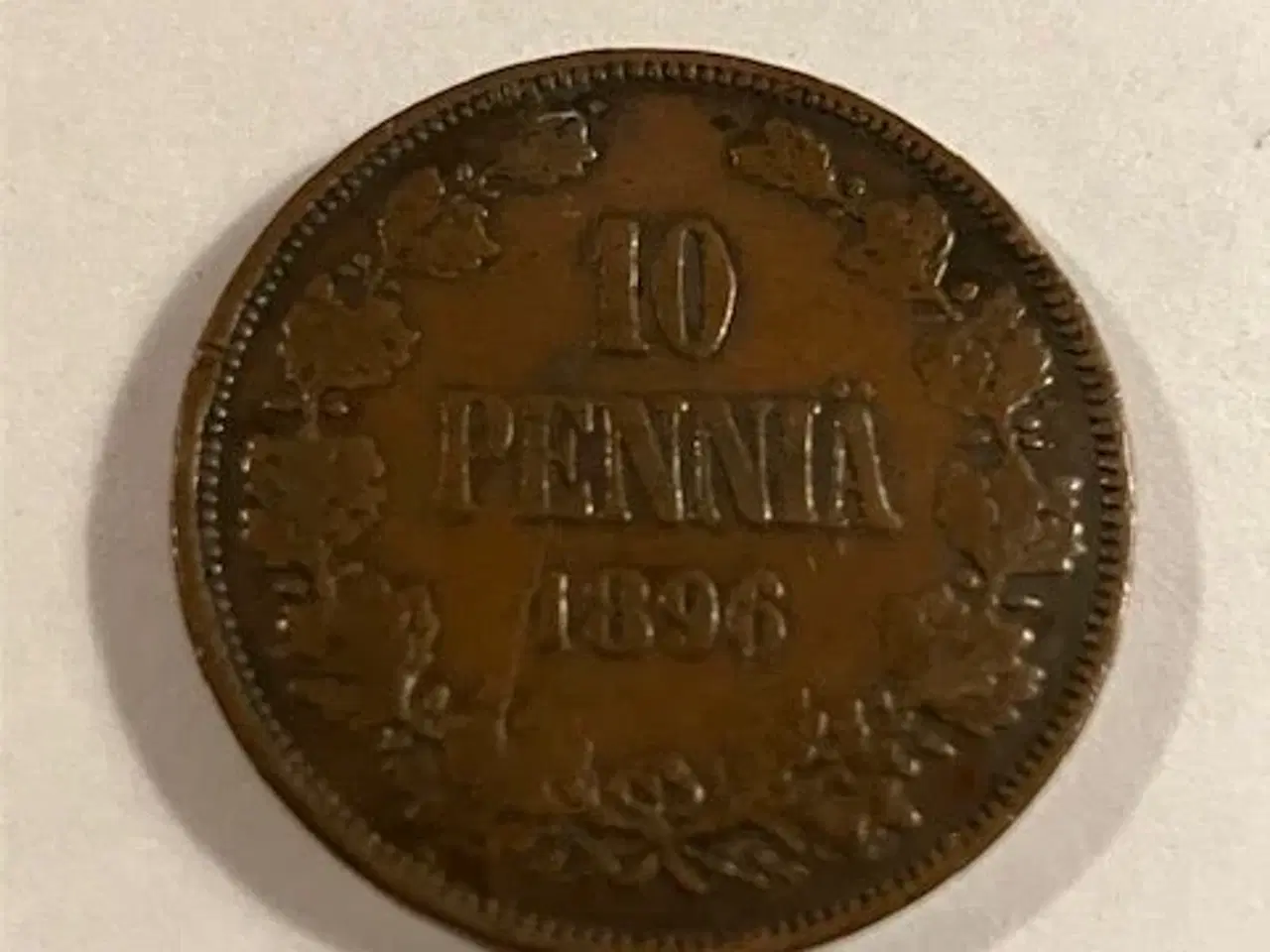 Billede 1 - 10 Pennia 1896 Finland