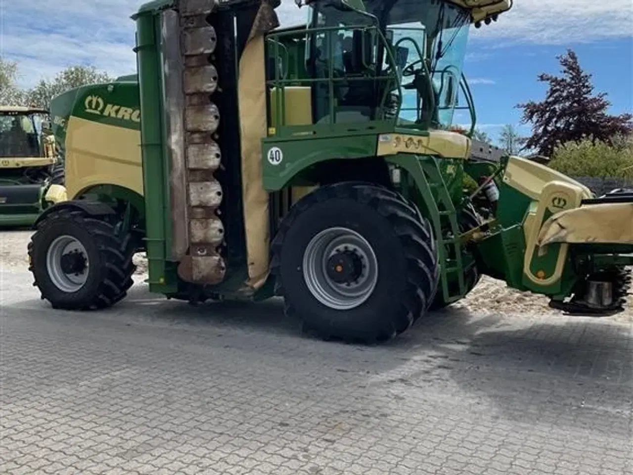 Billede 8 - KRONE BIG M 450 grassking med snegle