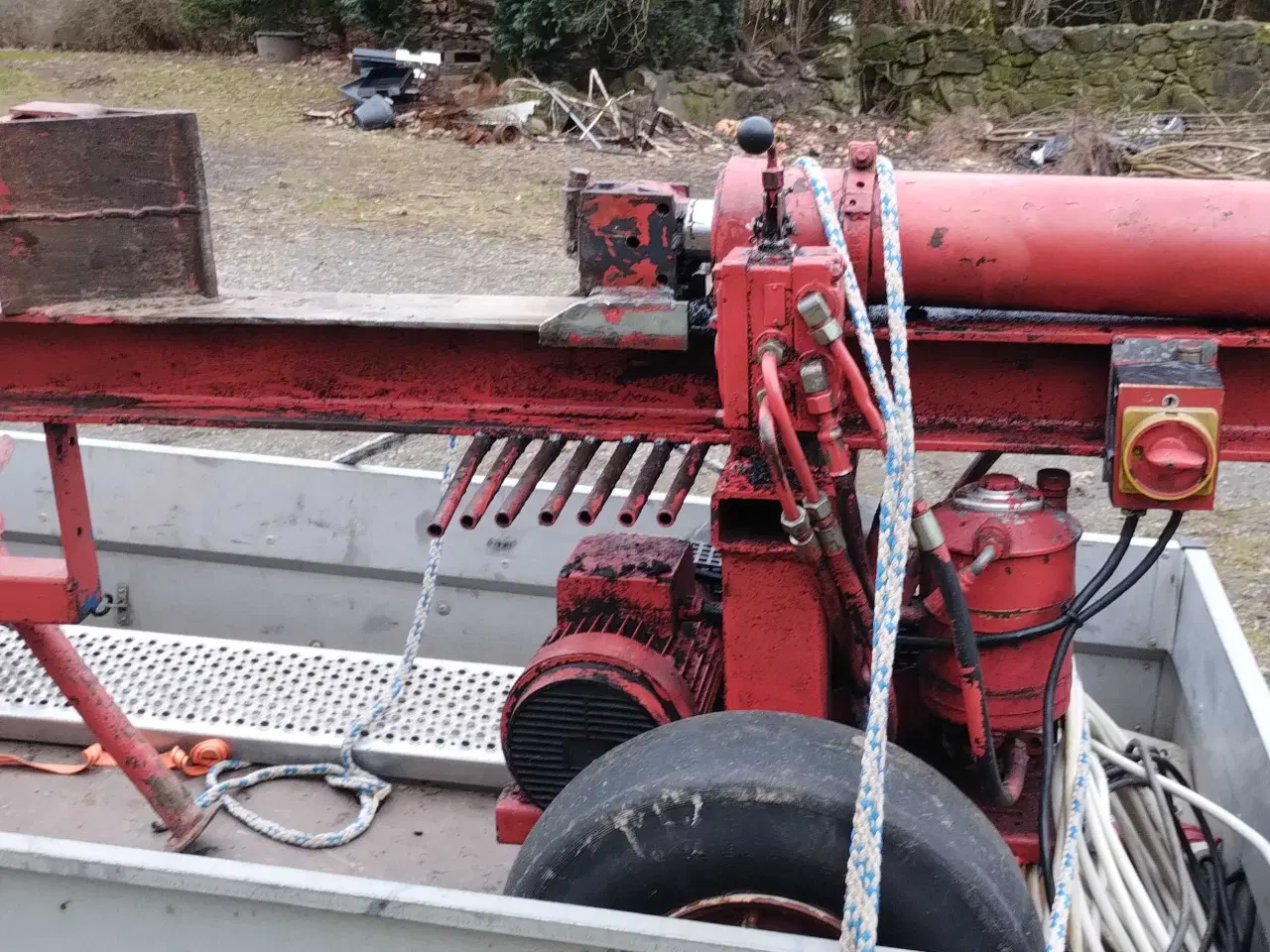 Billede 1 - Trækløver 380v kraft 7hi motor