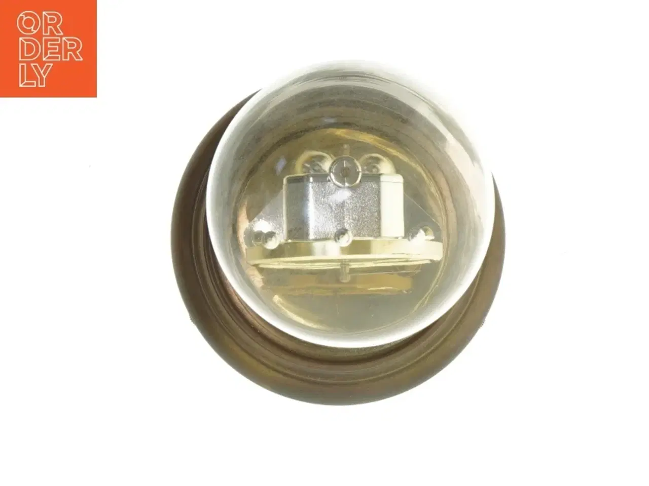 Billede 3 - Antik roterende pendulur (str. 30 cm)