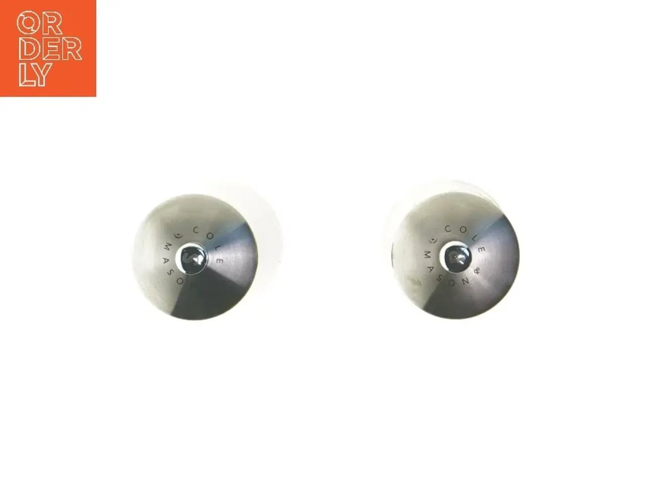 Billede 3 - Peber- og saltkværn sæt i rustfrit stål fra Cole & Mason (str. 18 cm)