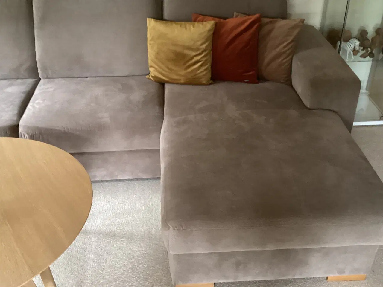 Billede 4 - Hjørnesofa med chaiselong