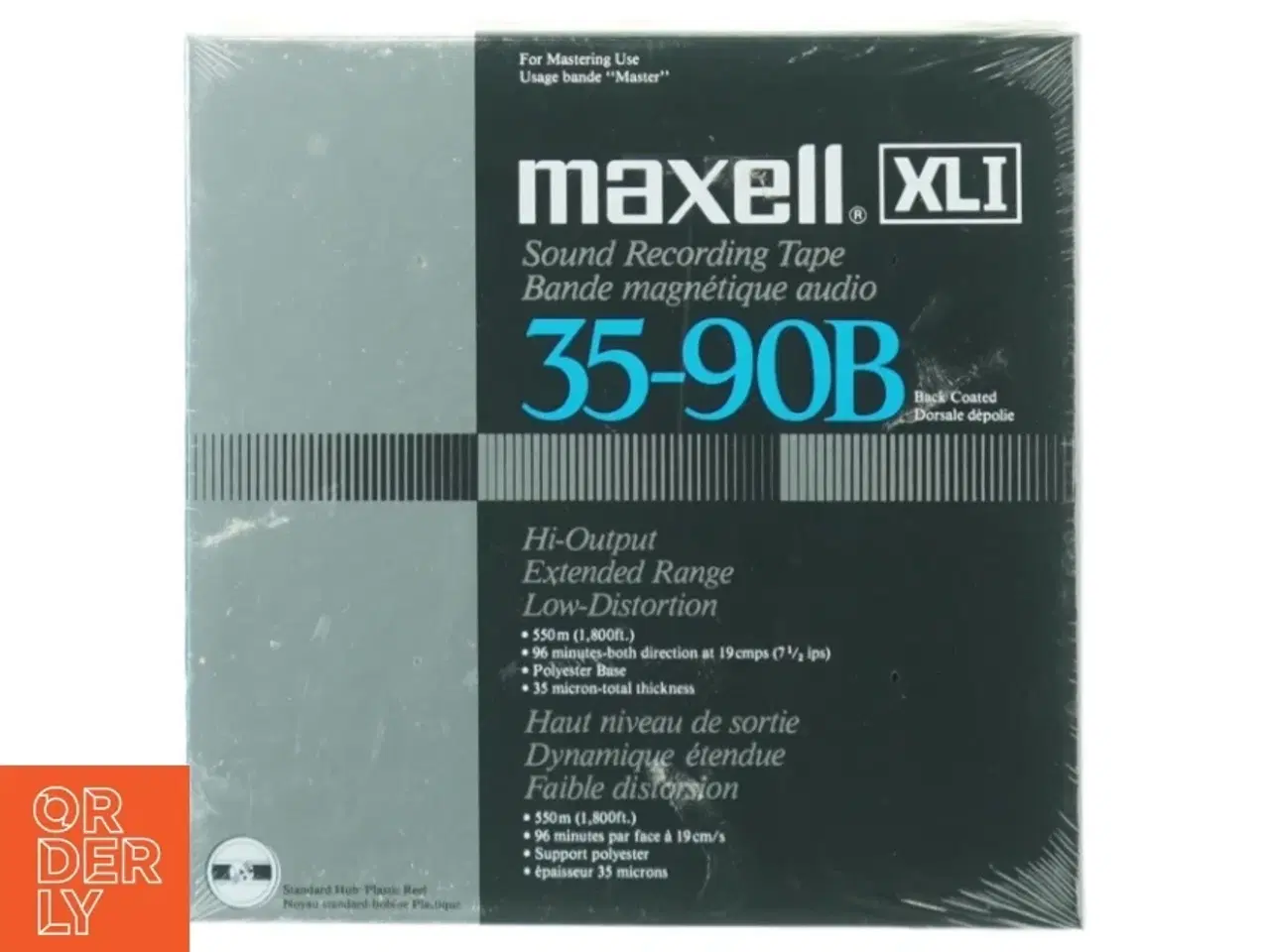 Billede 1 - Maxell XLII 35-90B lydbånd (str. 19 x 19 x 1 cm)