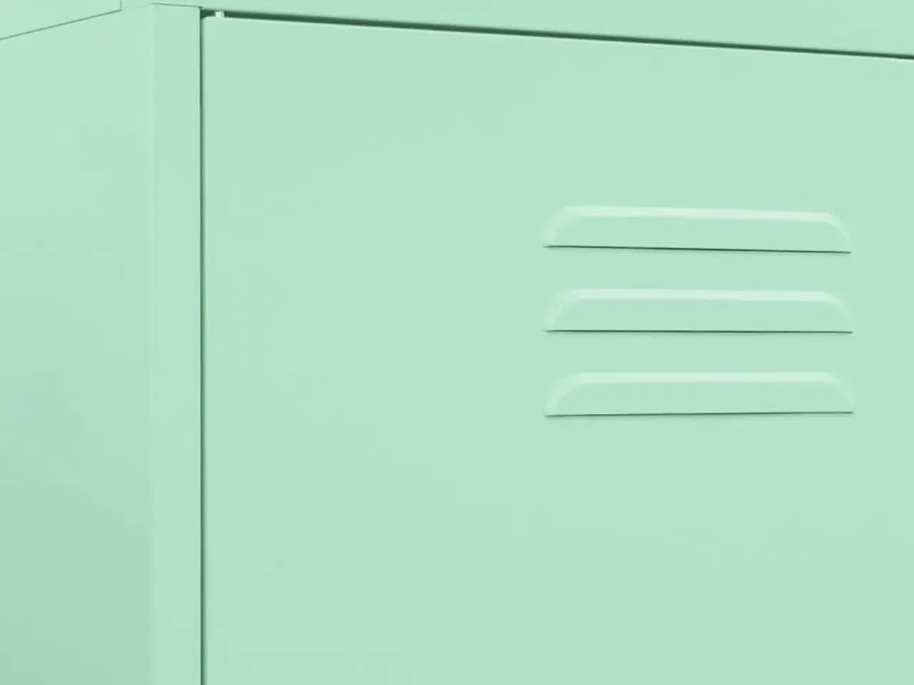 Billede 8 - Klædeskab 90x50x180 cm stål mintgrøn