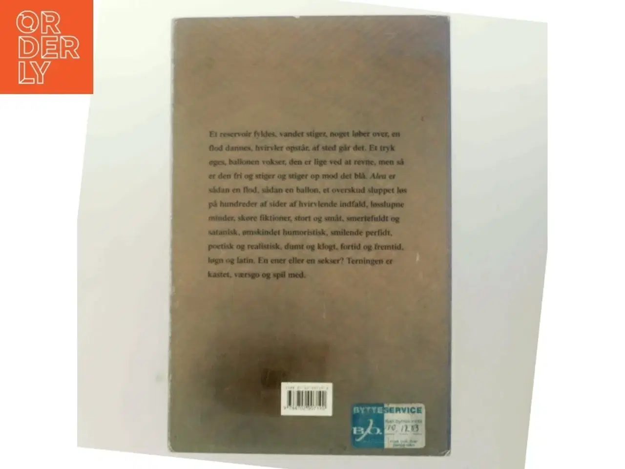 Billede 3 - Alea : en tilfældighedsroman af Klaus Rifbjerg (Bog)