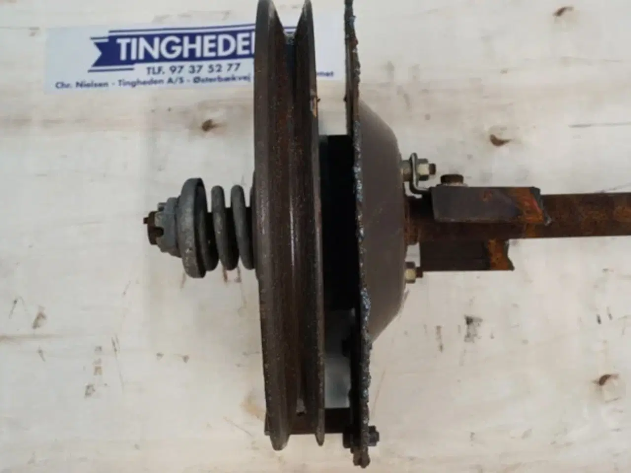 Billede 5 - Dronningborg D4500 Aksel med remskive