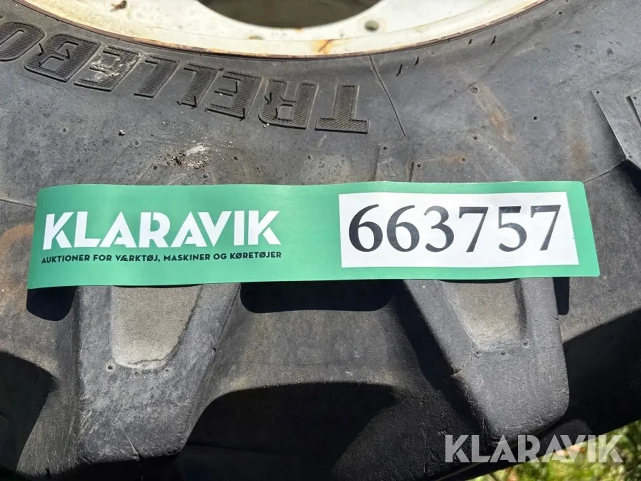 Billede 12 - Traktor fordæk Trelleborg Tm800