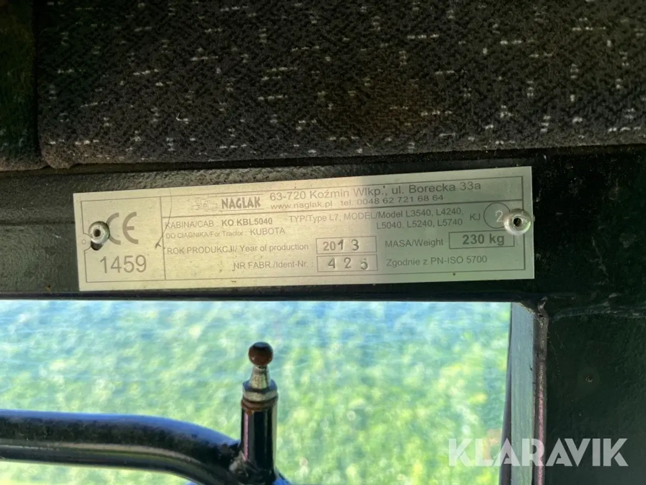 Billede 6 - Kompakt Traktor Kubota L5040